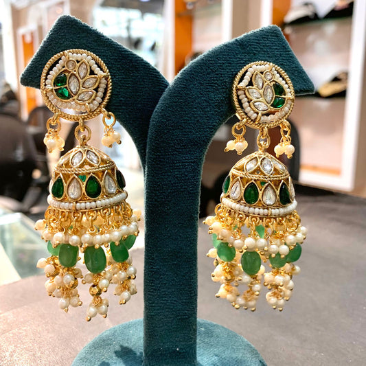 Kundan Earrings 38680