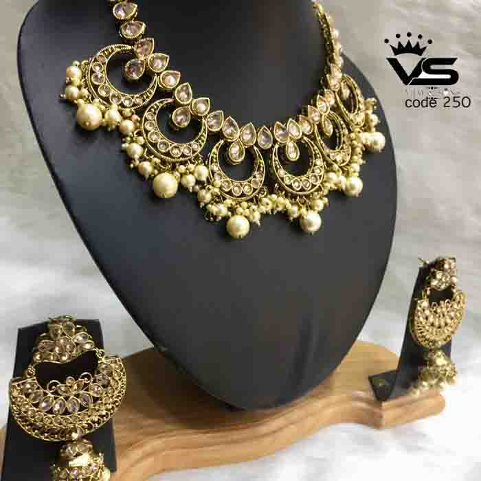 Traditional Jewellery Set For Wedding For Women And Girls freeshipping - Vijay & Sons