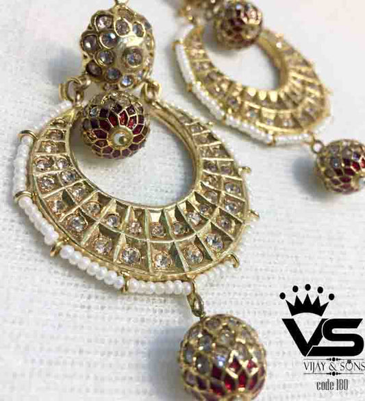 Wedding Wear Earrings for Women freeshipping - Vijay & Sons