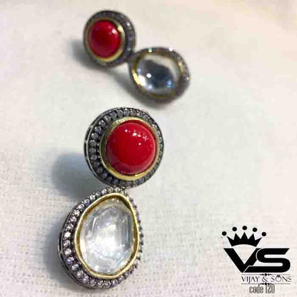 American Diamond Drop Earrings freeshipping - Vijay & Sons