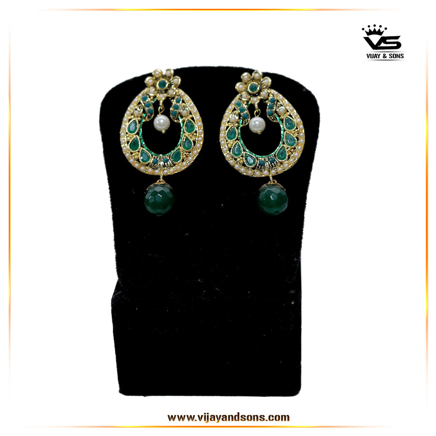 Antique Earrings 896 freeshipping - Vijay & Sons