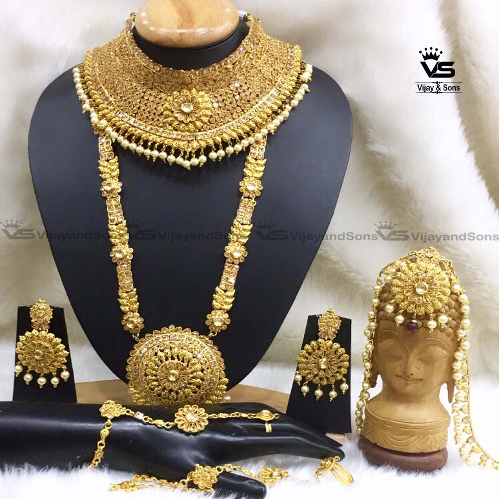 Antique Necklace Sets  1495 freeshipping - Vijay & Sons