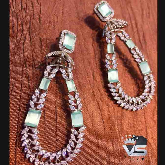 Beautiful Diamond Earrings freeshipping - Vijay & Sons