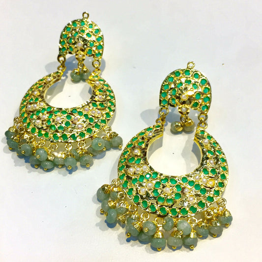 Jadau Earrings 564789