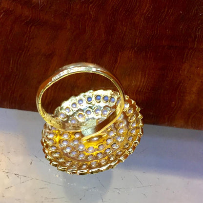 Jadau Ring 294628 - Vijay & Sons