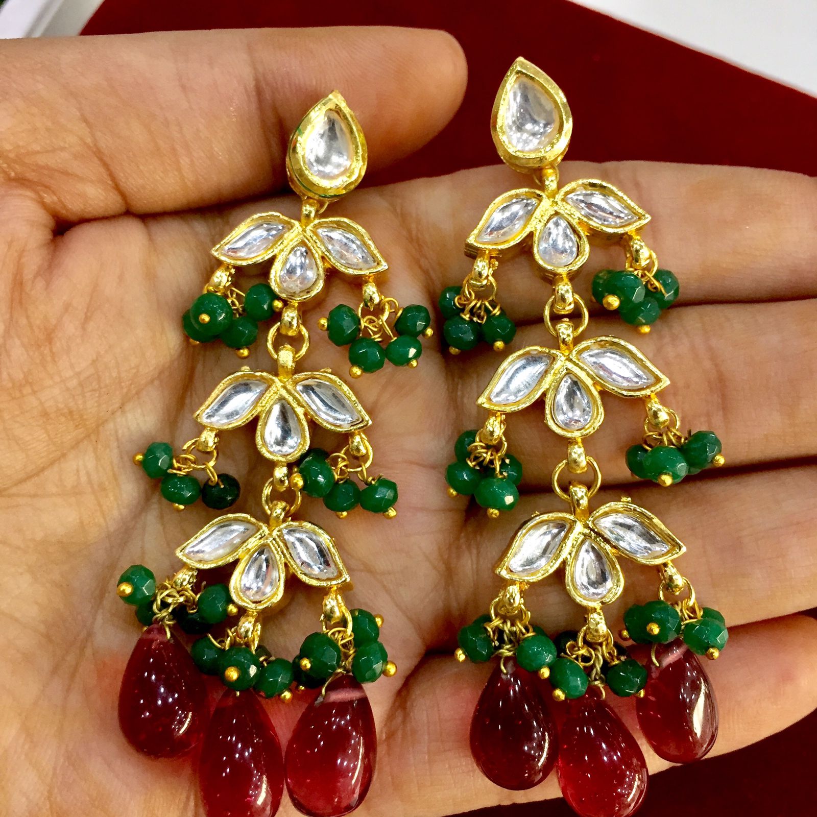 Kundan Earring 154302