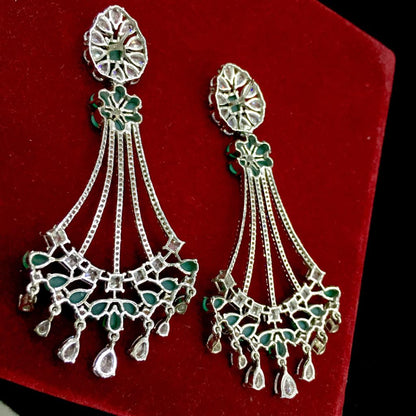 American diamond earrings 294719 - Vijay & Sons