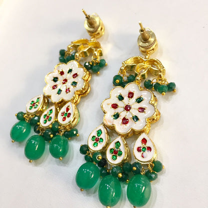 Kundan earrings 3456