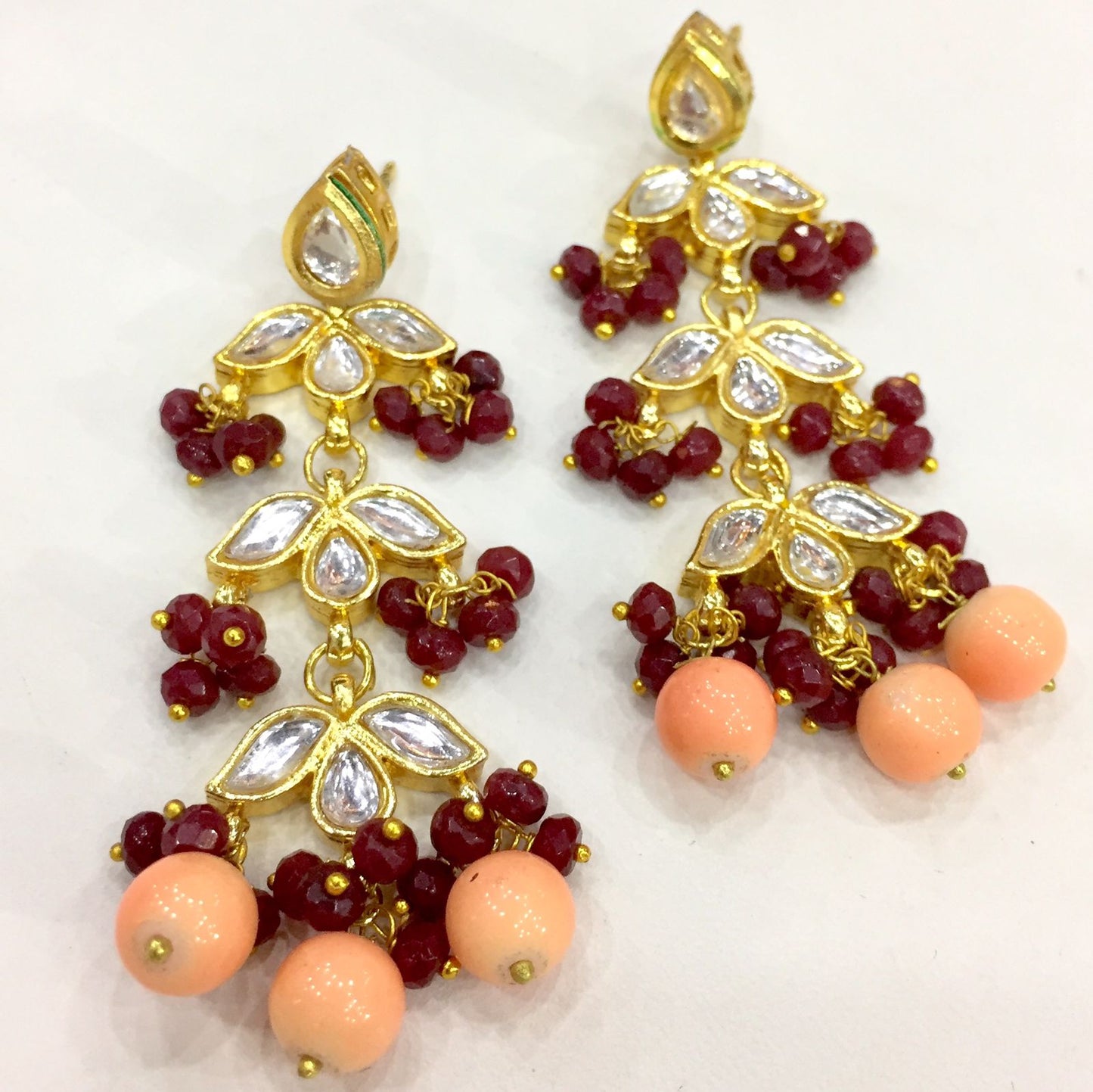 Kundan earrings 8997