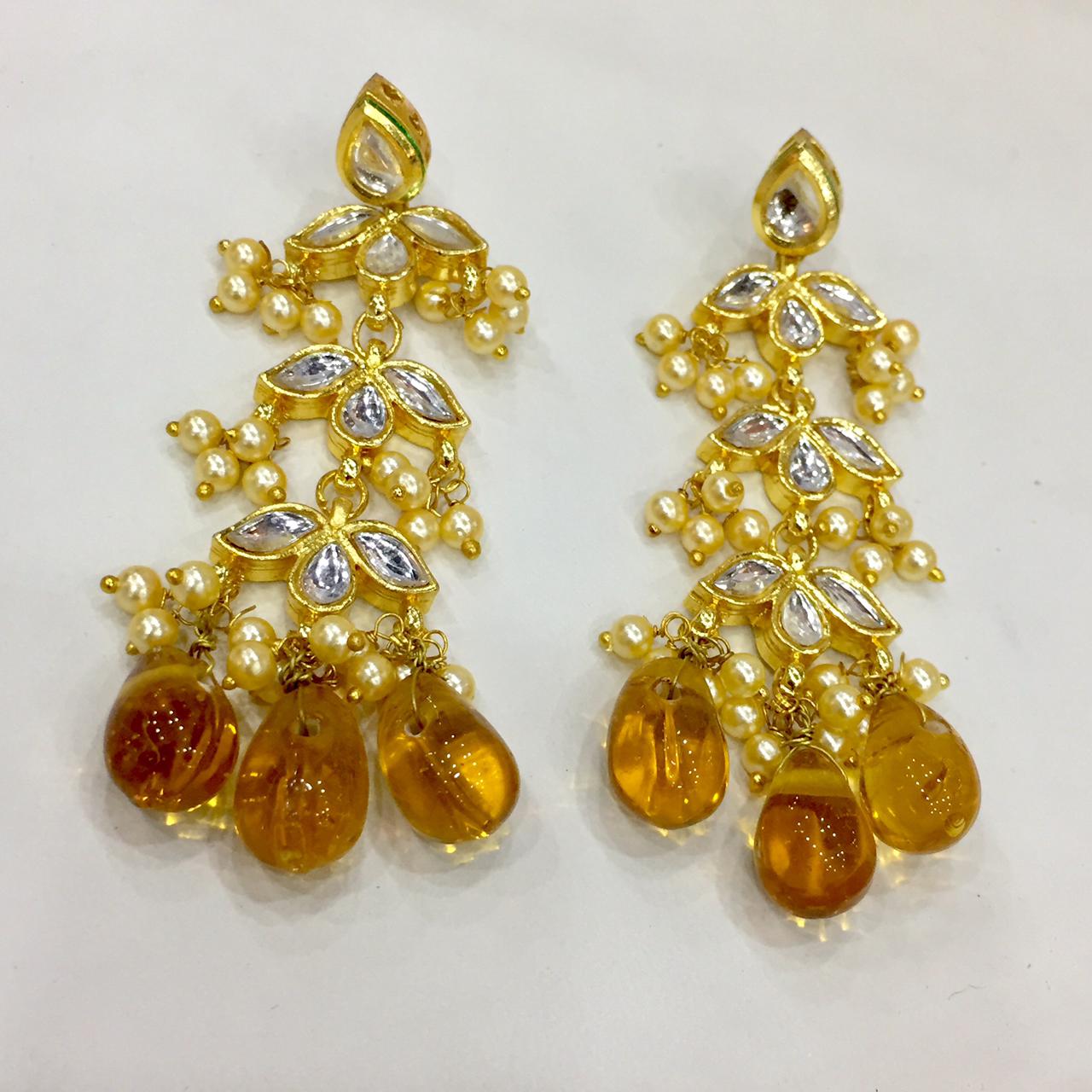 Kundan earrings  7546747 - Vijay & Sons