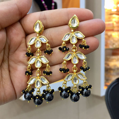 Kundan earrings 88766