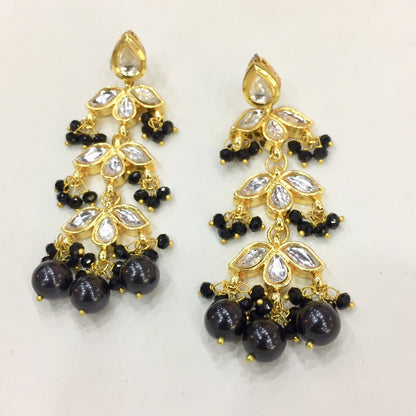 Kundan earrings 88766