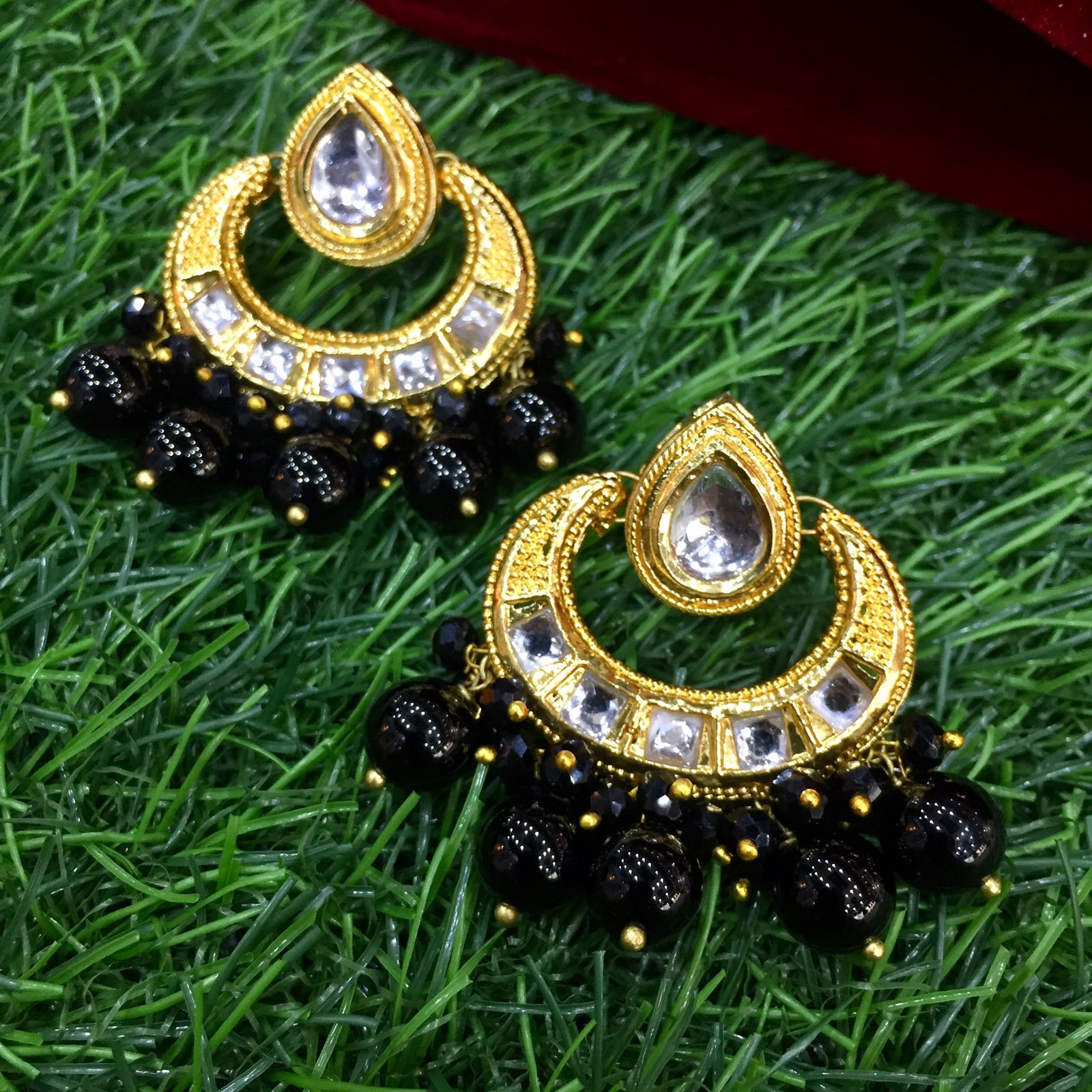 Indian Kundan Earrings Jewelry/Kundan Earrings/ bollywood Earrings sta –  Glam Jewelrys