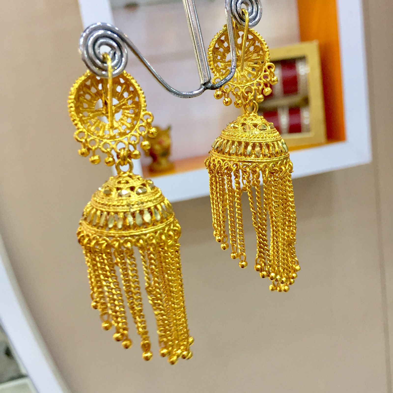 Ear Chain Designs for Wedding Jewellery  Starting at  299