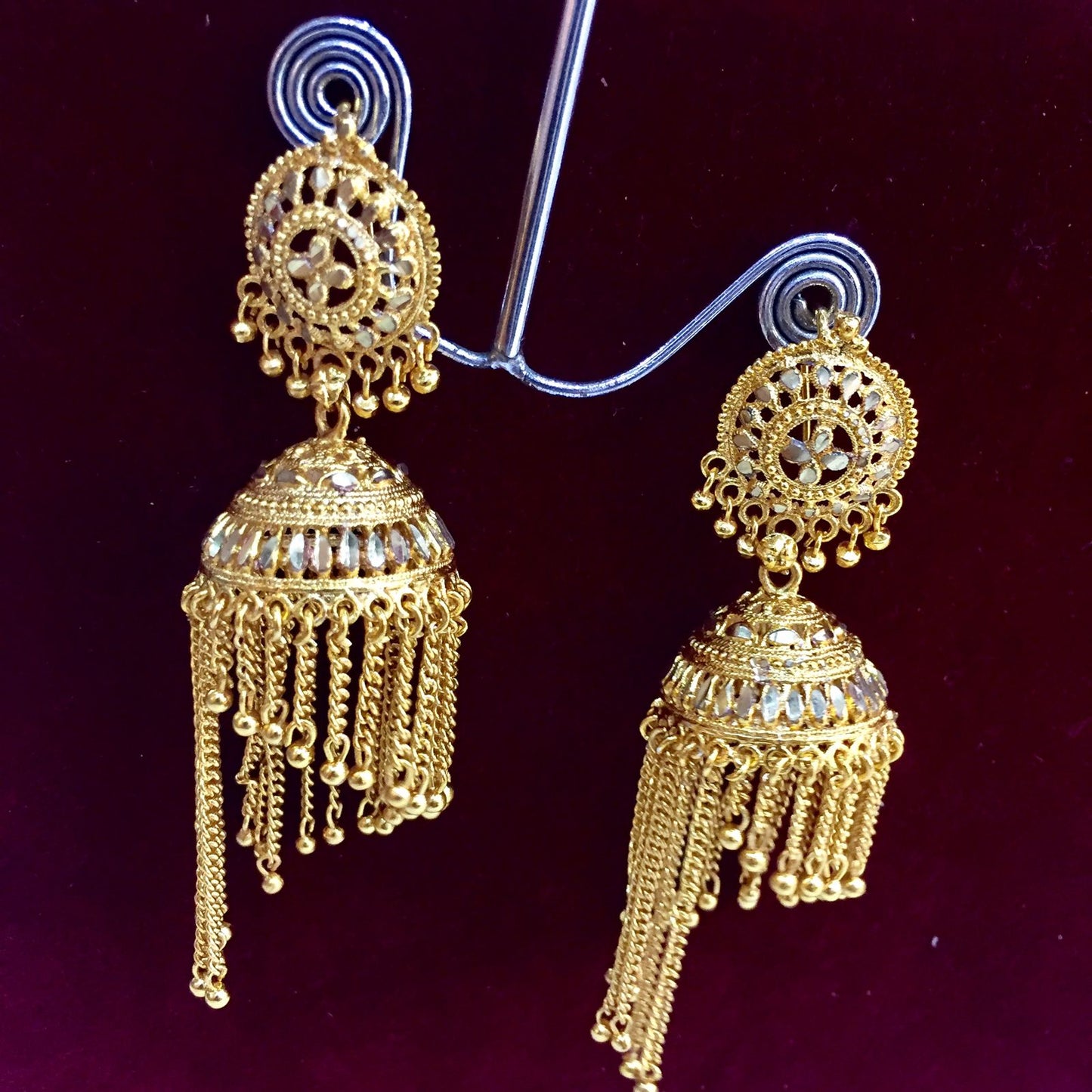 antique Earrings Gold