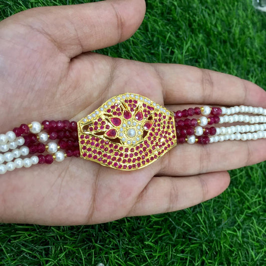 Jadau bracelets - Vijay & Sons