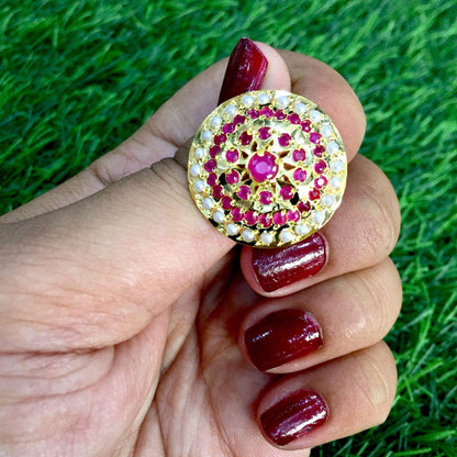 Jadau ring 4788578 - Vijay & Sons