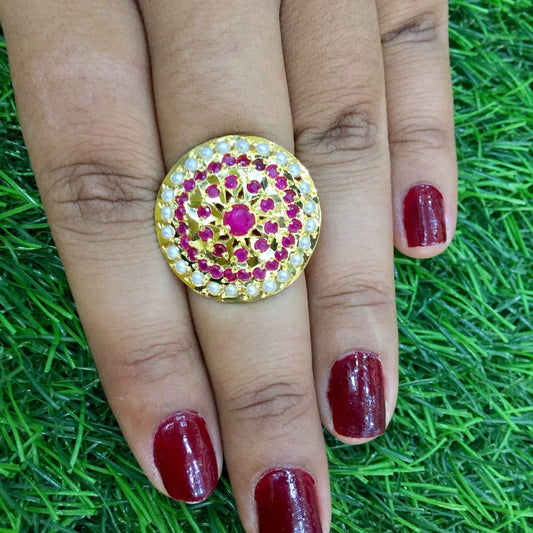 Jadau ring 4788578 - Vijay & Sons