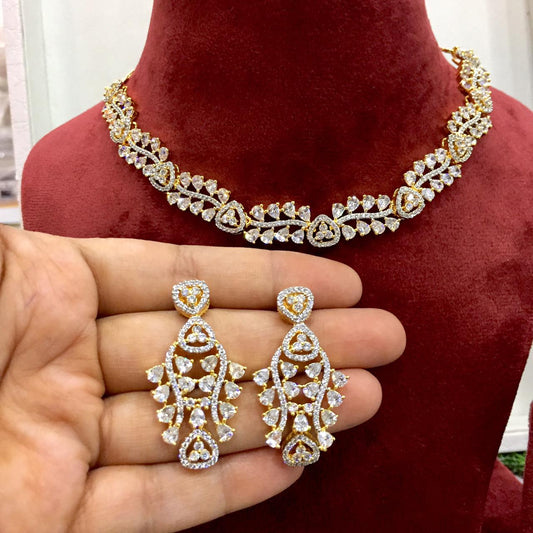 Zircon Necklace Sets  246775