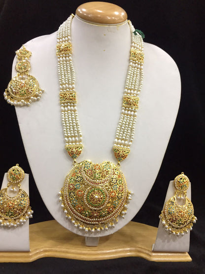 Trendy quality navratan rani haar