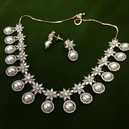 Zircon Necklace sets 686478