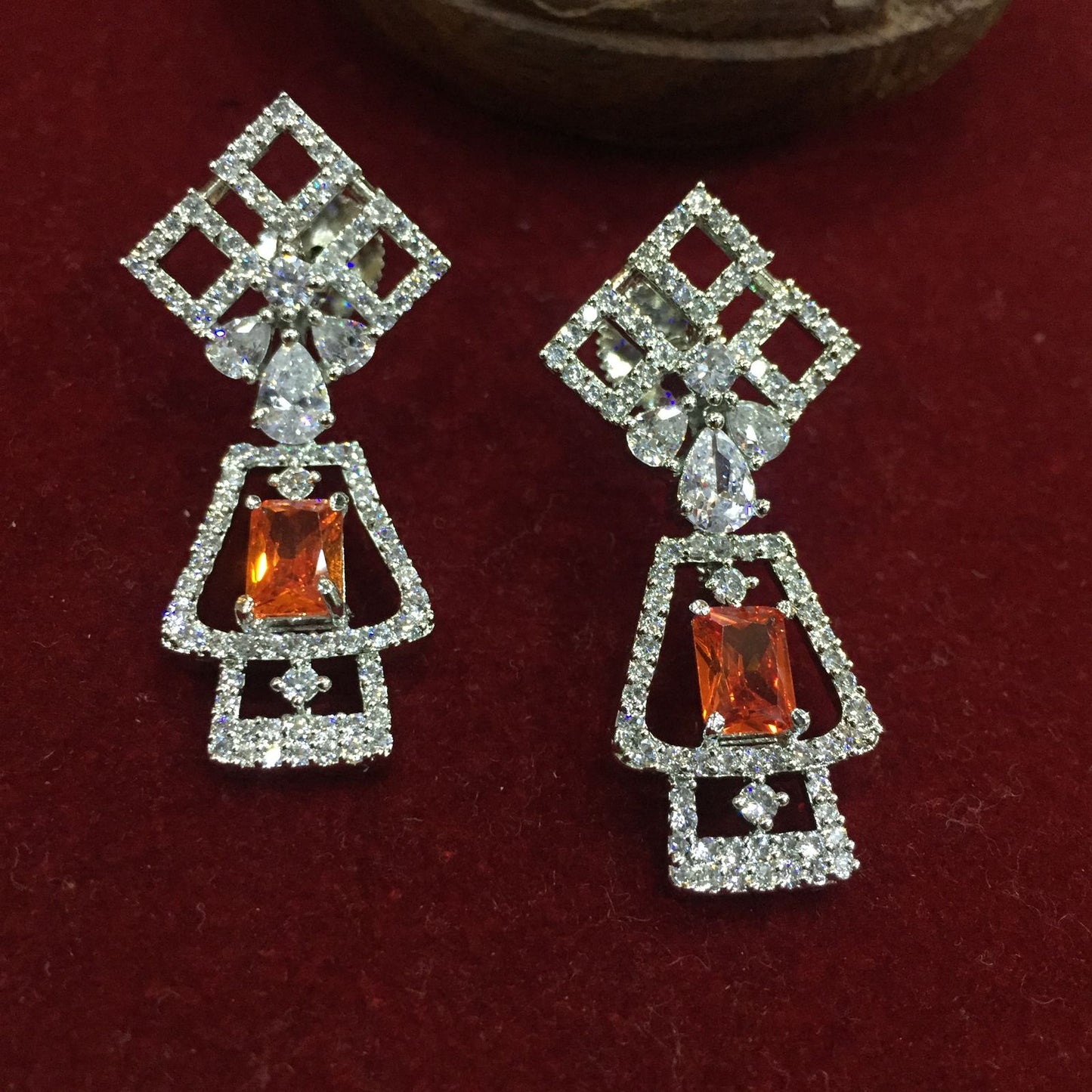 American Diamond Earrings 4543