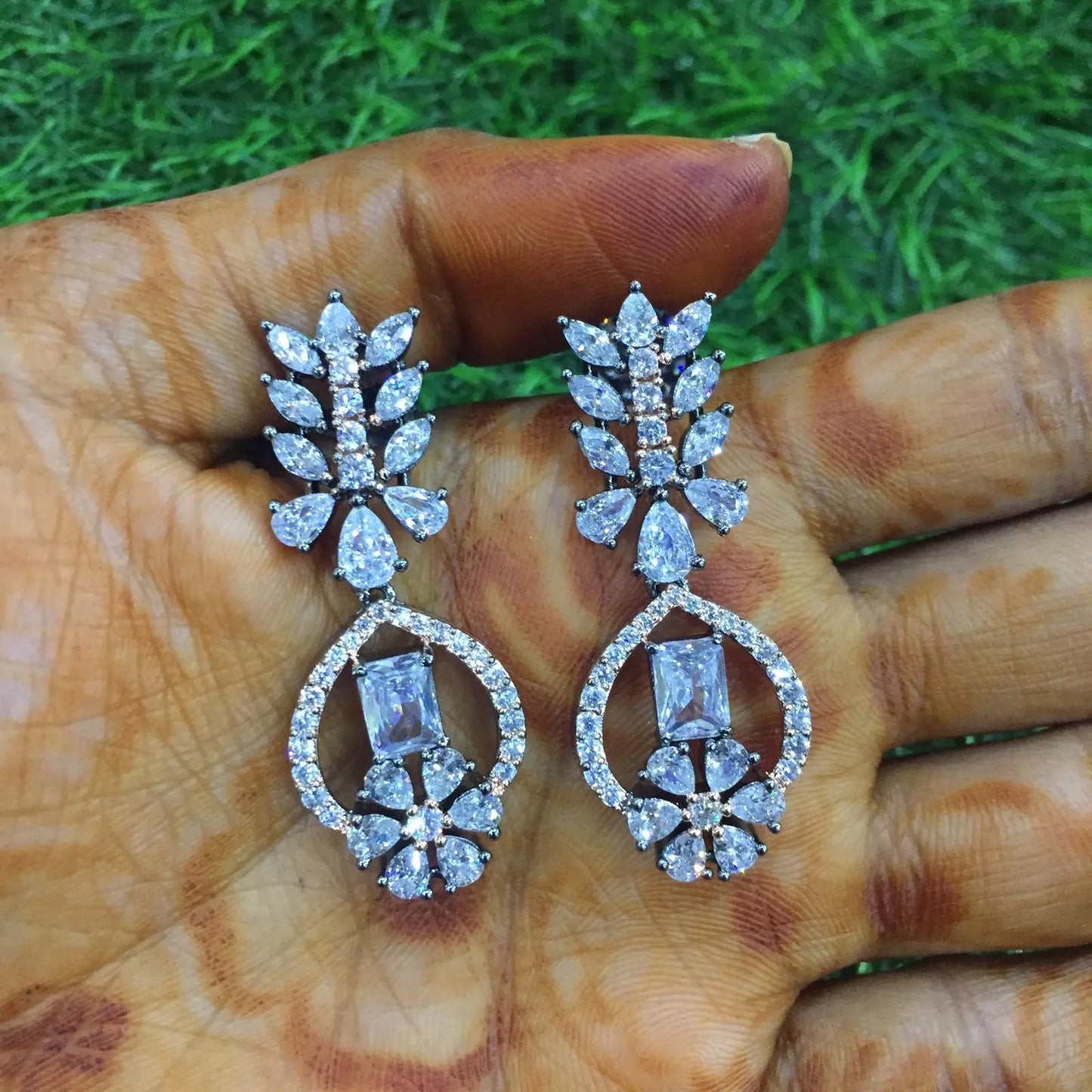 American Diamond Earrings 3454