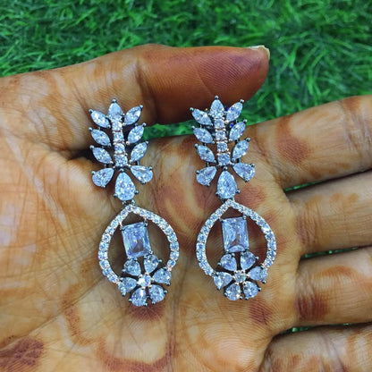 American Diamond Earrings 3454