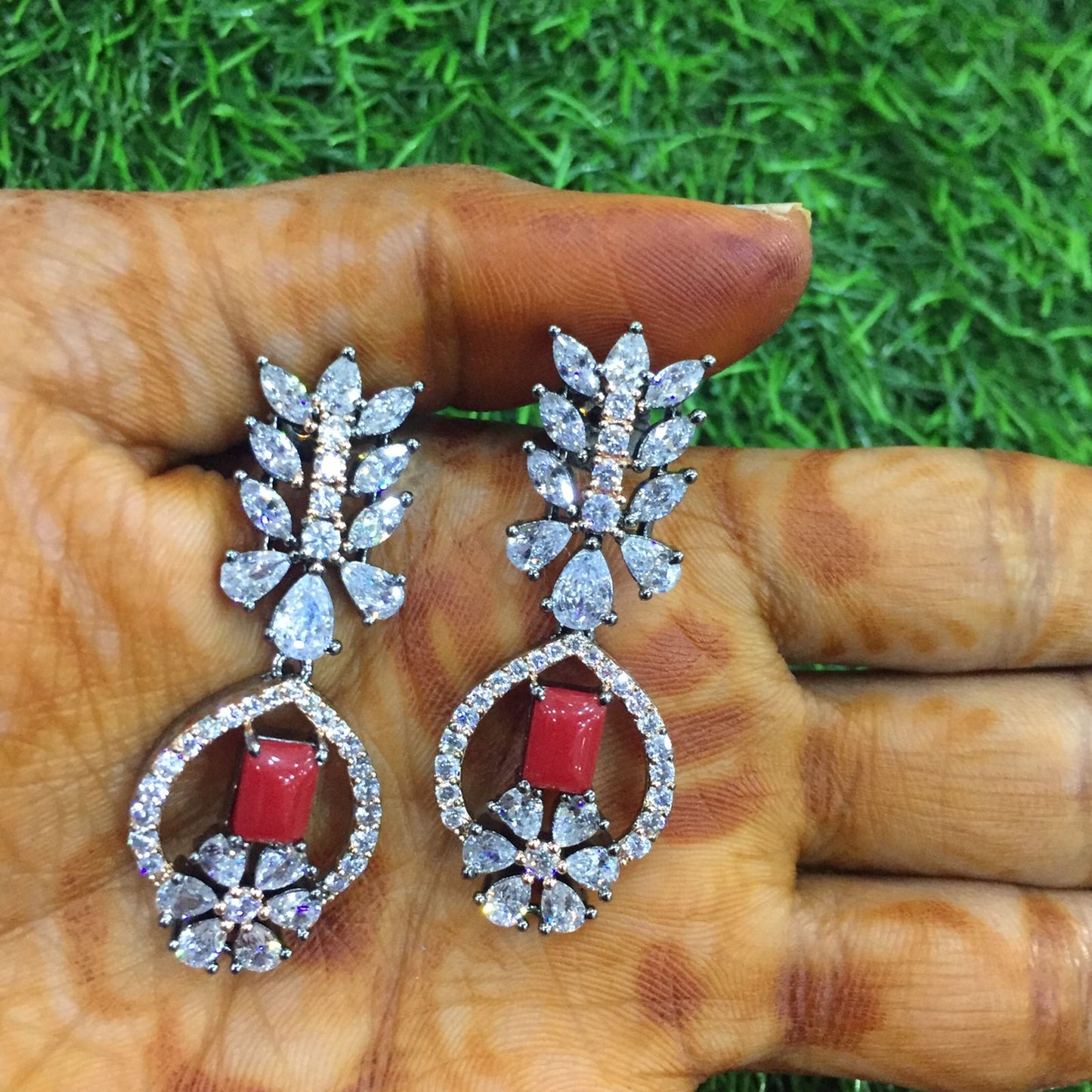 American Diamond Earrings 563653