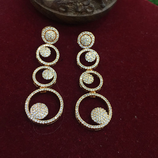 American diamond earrings