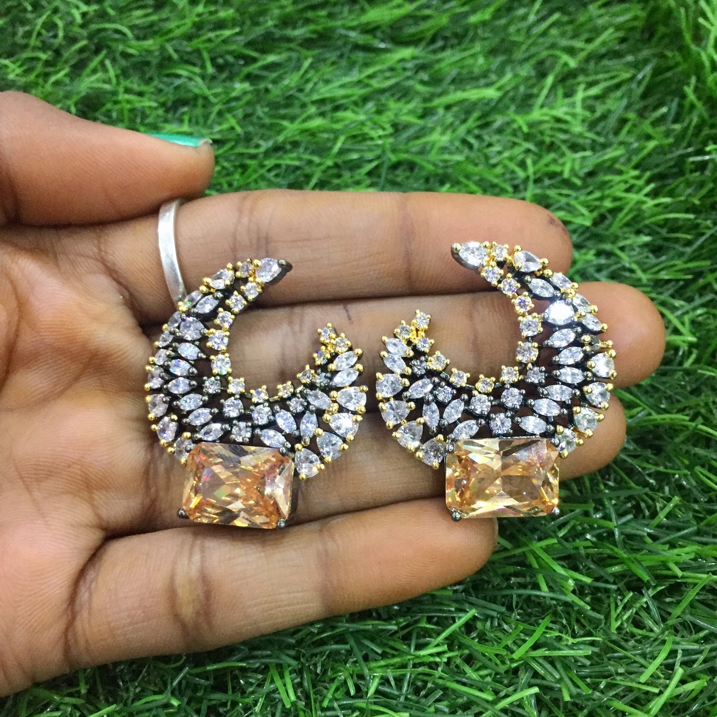 American diamond earrings 102c 4566