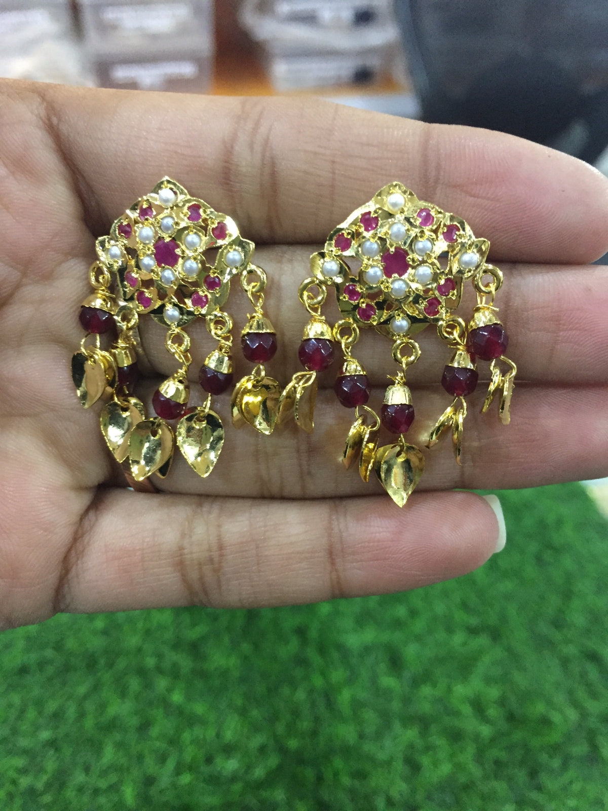 Jadau Earrings 456546