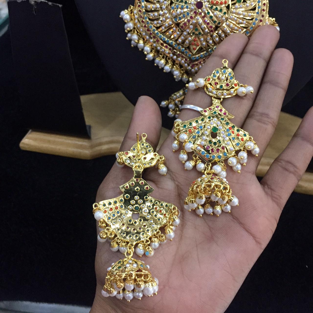 Rajputi Earrings design | Goldn Earrings Indian Design | new Fancy Rajputi Earrings  Design - YouTube