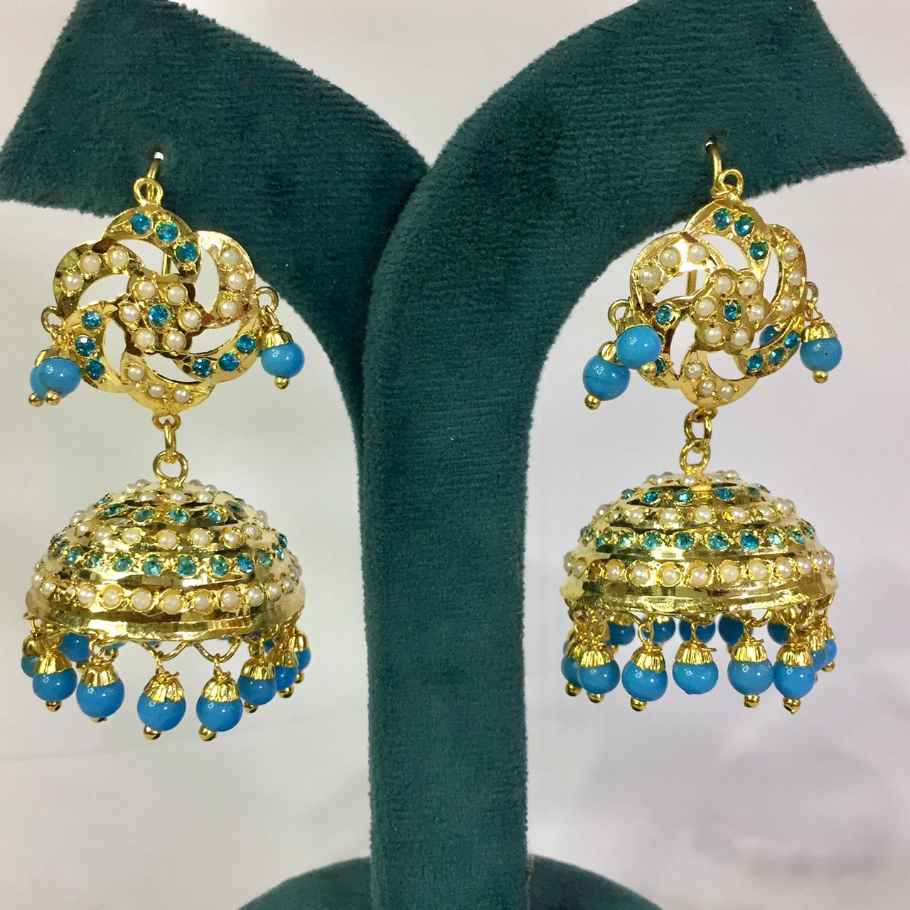 Jadau Earrings 55385