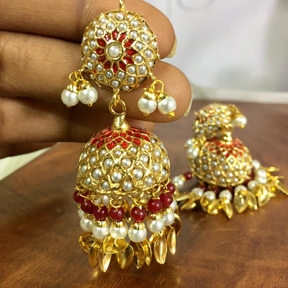 Jadau Earrings 466467