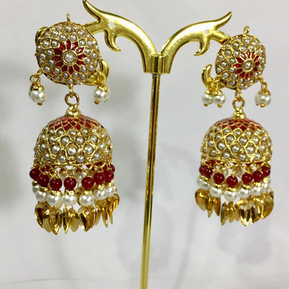 Jadau Earrings 466467