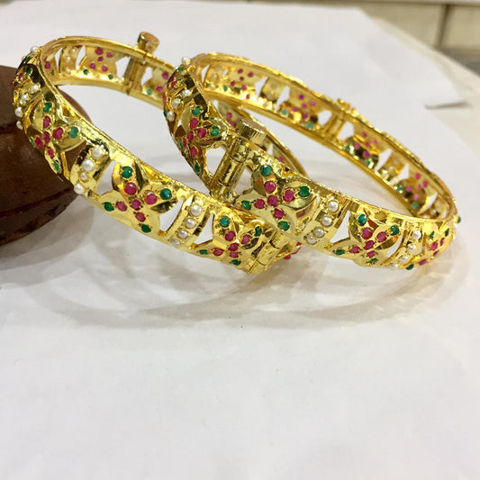 Openable Jadau Bangles 54525776