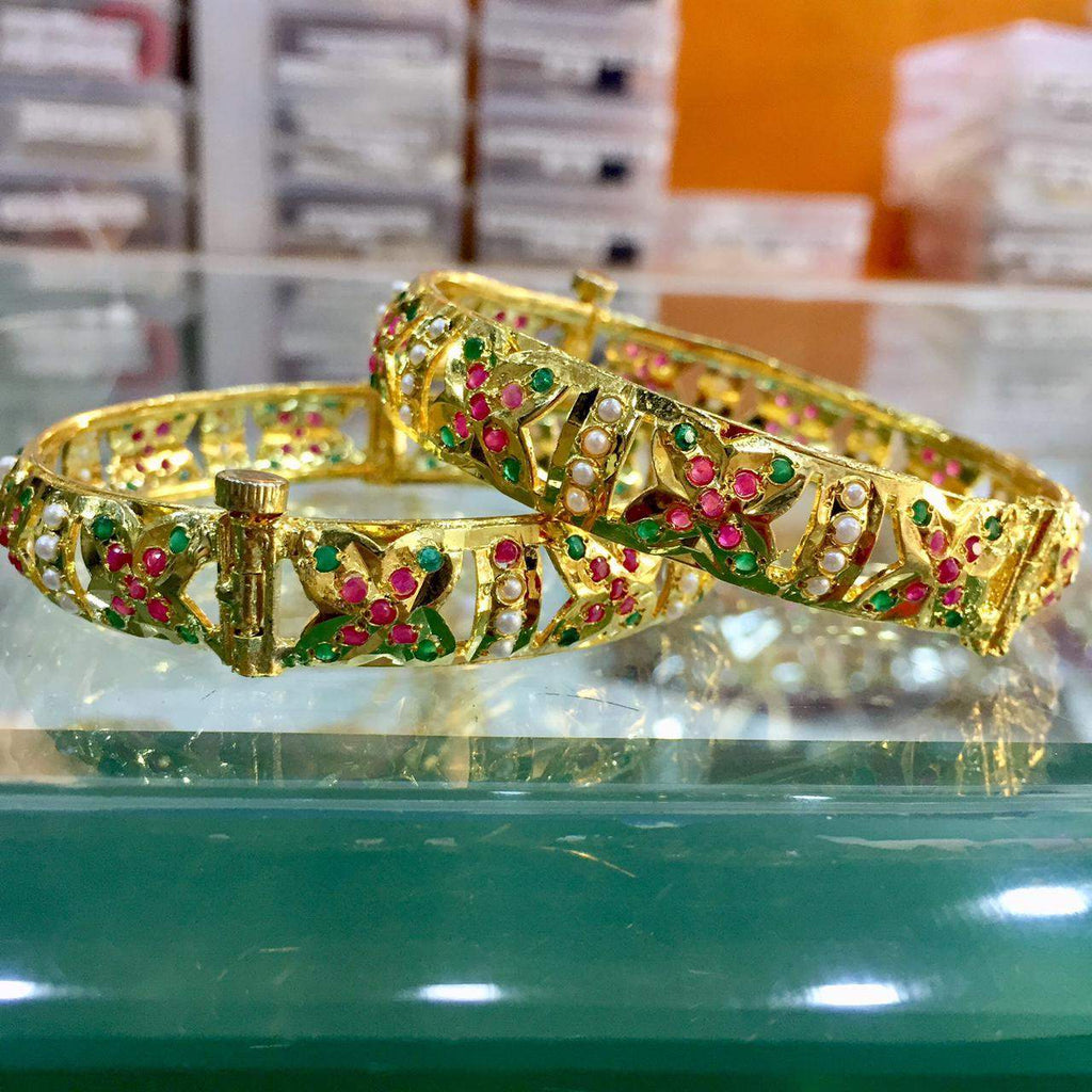 Openable Jadau Bangles 54525776