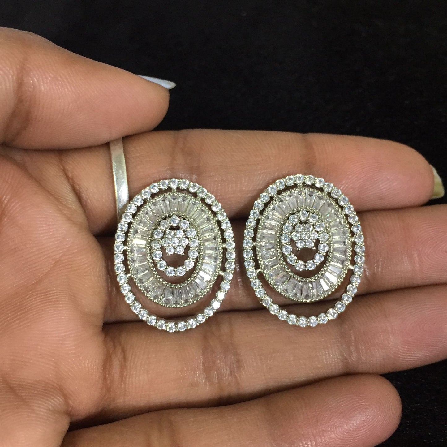 Zircon Earrings 478556