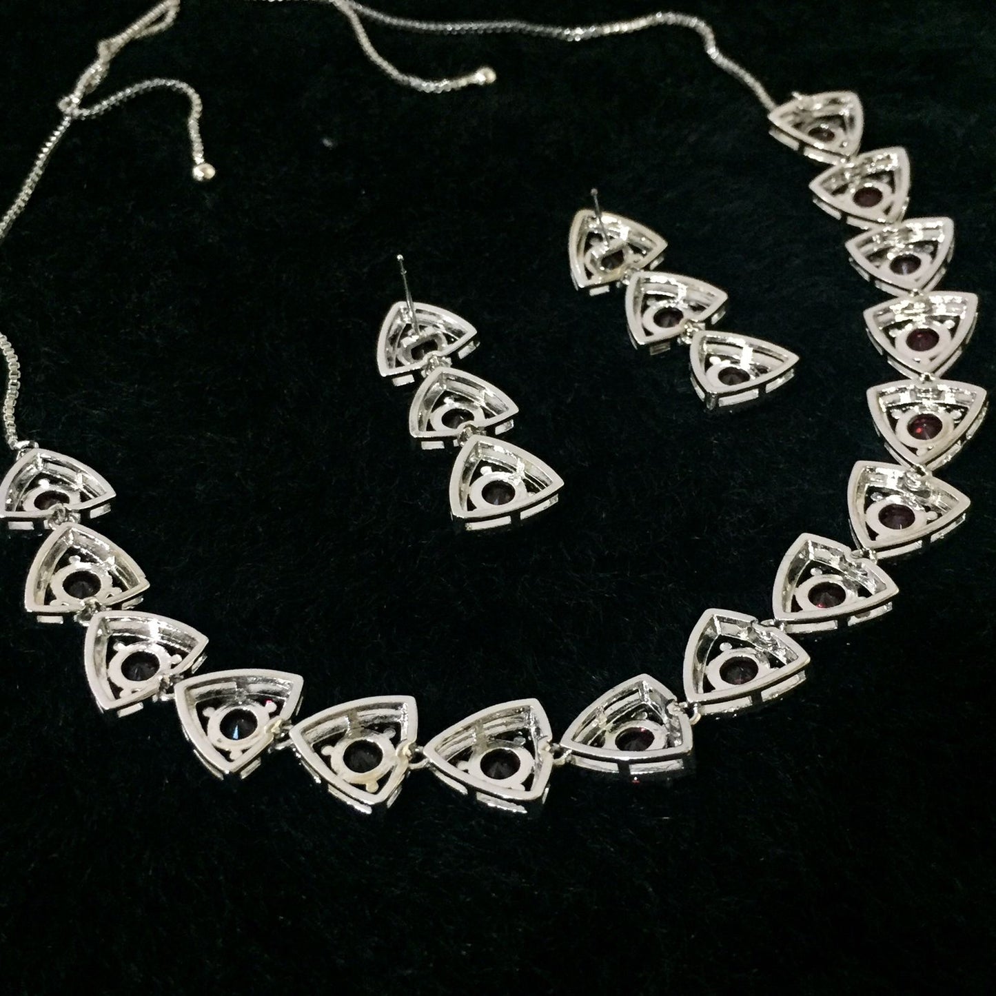 Zircon Necklace Sets 587578