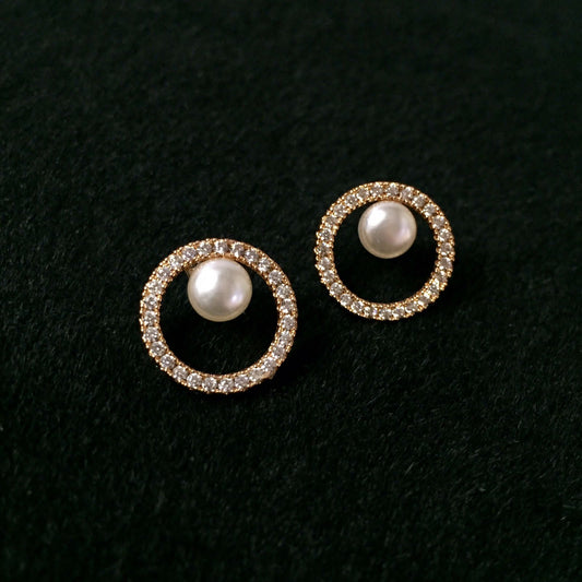 Zircon Earrings 2454333
