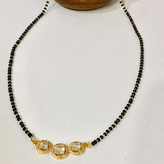 Zircon Mangalsutra 356355 - Vijay & Sons