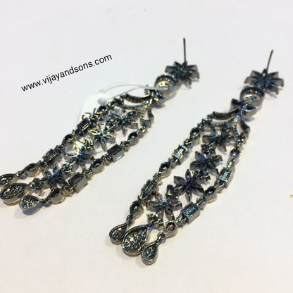 American diamond earrings 526637 - Vijay & Sons
