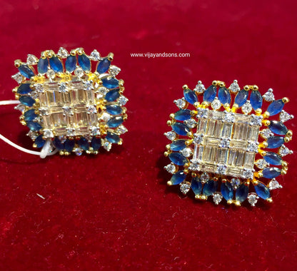 American diamond earrings 562637 - Vijay & Sons