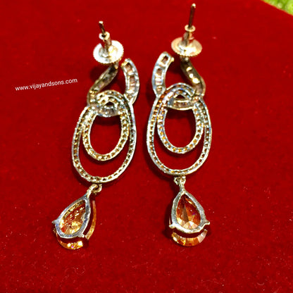 American diamond earrings 463543 - Vijay & Sons