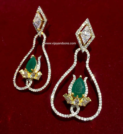 American diamond earrings 454790