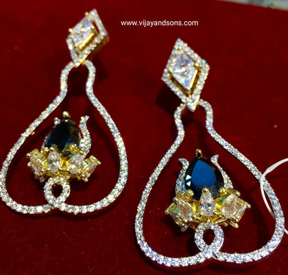 American diamond earrings 453654