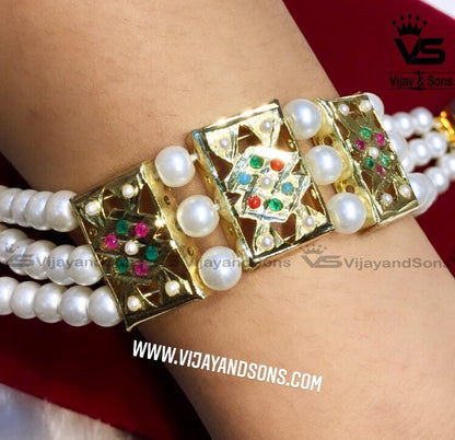 Jadau Bracelets 100c freeshipping - Vijay & Sons