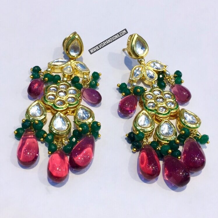 kundan earrings